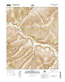 Kateel River D-6 SE topographic map thumbnail