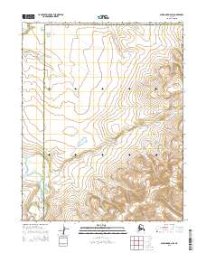 Shungnak A-6 SW topographic map thumbnail