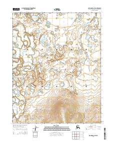 Shungnak B-6 SW topographic map thumbnail