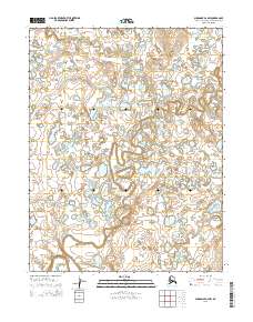 Shungnak C-6 NW topographic map thumbnail