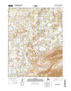 Shungnak D-5 SE topographic map thumbnail