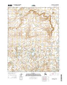 Shungnak D-6 SW topographic map thumbnail