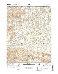 Shungnak D-4 NW topographic map thumbnail