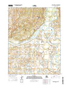 Ambler River A-4 SW topographic map thumbnail