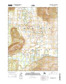 Ambler River A-4 NE topographic map thumbnail