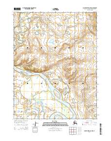 Ambler River A-5 NW topographic map thumbnail