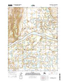 Ambler River A-6 NE topographic map thumbnail