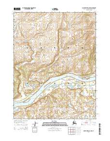 Ambler River A-6 NW topographic map thumbnail