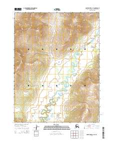 Ambler River B-4 SE topographic map thumbnail