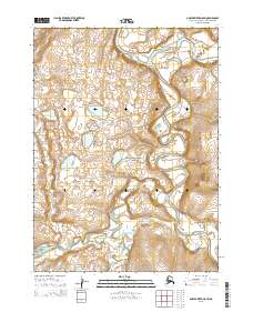 Ambler River D-5 SW 2015 topographic map thumbnail