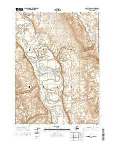 Ambler River D-5 NW topographic map thumbnail