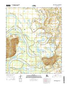 Kateel River A-3 SW topographic map thumbnail
