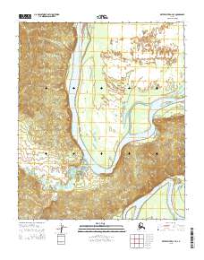 Kateel River A-4 SE topographic map thumbnail