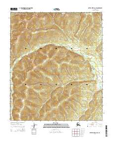 Kateel River A-4 SW topographic map thumbnail