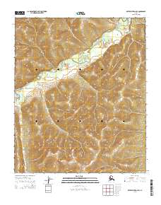 Kateel River A-5 SE topographic map thumbnail