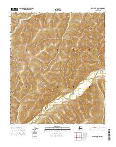 Kateel River A-5 SW topographic map thumbnail