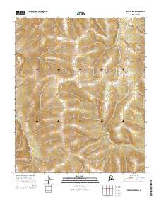 Kateel River B-5 SW topographic map thumbnail