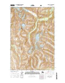 Juneau B-4 NW 2015 topographic map thumbnail
