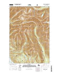 Juneau B-4 SW 2015 topographic map thumbnail