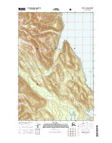 Juneau C-4 NW 2015 topographic map thumbnail