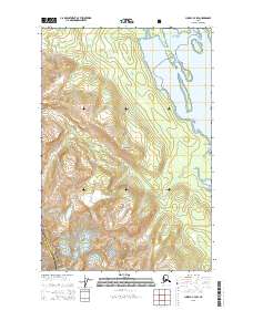 Juneau C-4 SW 2015 topographic map thumbnail
