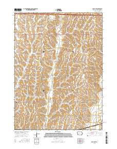 Avoca NW 2015 topographic map thumbnail