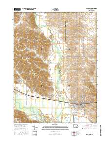 Belle Plaine 2015 topographic map thumbnail