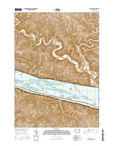 Balltown 2015 topographic map thumbnail