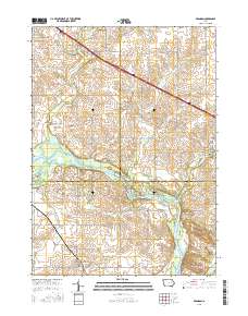 Brandon 2015 topographic map thumbnail