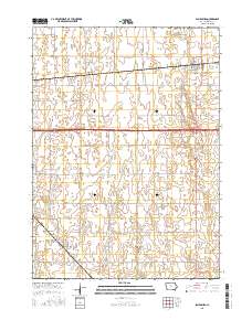 Blairsburg 2015 topographic map thumbnail