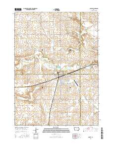 Ackley 2015 topographic map thumbnail