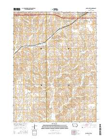 Adair South 2015 topographic map thumbnail