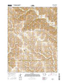 Arispe 2015 topographic map thumbnail