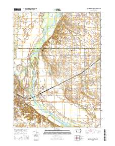 Columbus Junction 2015 topographic map thumbnail