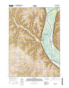Clayton 2015 topographic map thumbnail