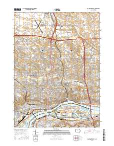 Davenport East 2015 topographic map thumbnail