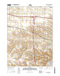 Davenport West 2015 topographic map thumbnail