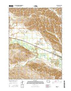 Chelsea 2015 topographic map thumbnail