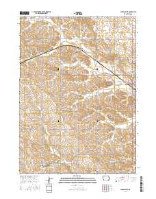 Carroll West 2015 topographic map thumbnail