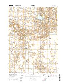 Crystal Lake 2015 topographic map thumbnail