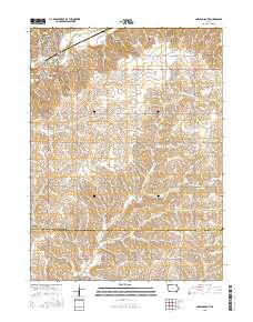 Corning South 2015 topographic map thumbnail
