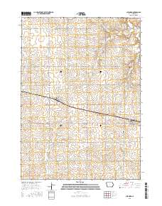 Cleghorn 2015 topographic map thumbnail