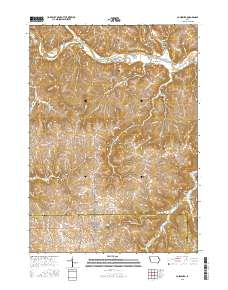 Colesburg 2015 topographic map thumbnail