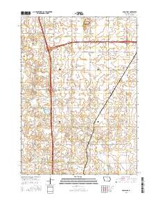 Burchinal 2015 topographic map thumbnail