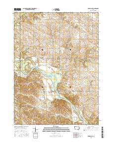 Cedar Bluff 2015 topographic map thumbnail