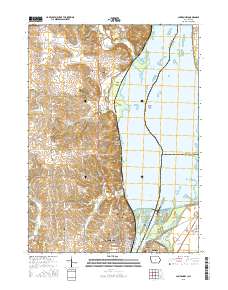 Clinton NW 2015 topographic map thumbnail