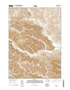 Clutier 2015 topographic map thumbnail
