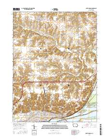Fort Madison 2015 topographic map thumbnail