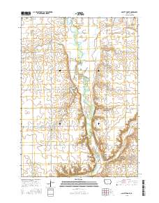 Gillett Grove 2015 topographic map thumbnail