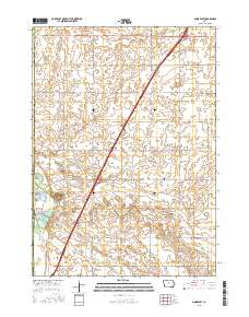 Dows East 2015 topographic map thumbnail
